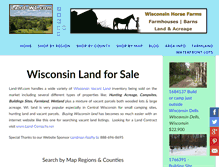 Tablet Screenshot of land-wi.com